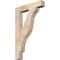 Ekena Millwork Funston Block Smooth Bracket, Douglas Fir, 3 1/2"W x 22"D x 34"H BKT04X22X34FST05SDF - alternate 1